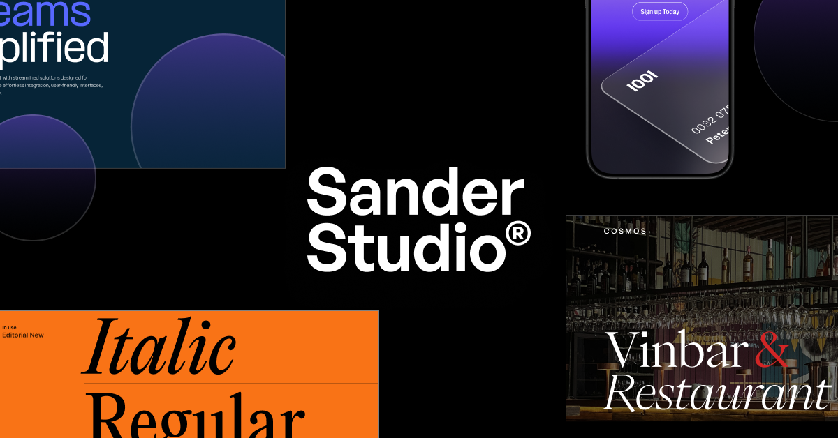 Sander Studio - Design og medieproduktion